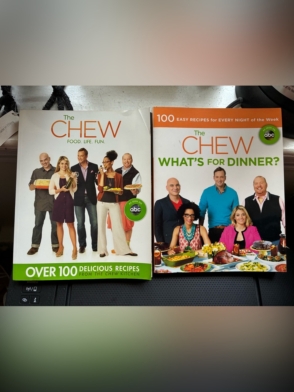The Chew Cookbook Set-Food.Life.Fun. & What’s for Dinner?